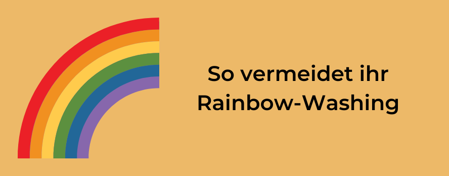 So vermeidet ihr Rainbow-Washing